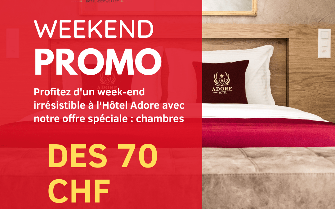 Offre spéciale week-end : Séjour pittoresque et abordable à l’Hôtel Adoré à Romanel-sur-Lausanne